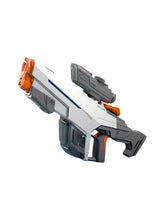 White - SplashMaster X1 - High Power Automatic Water Suction Electric Squirt Gun - Light-Up Blaster for Adults & Kids